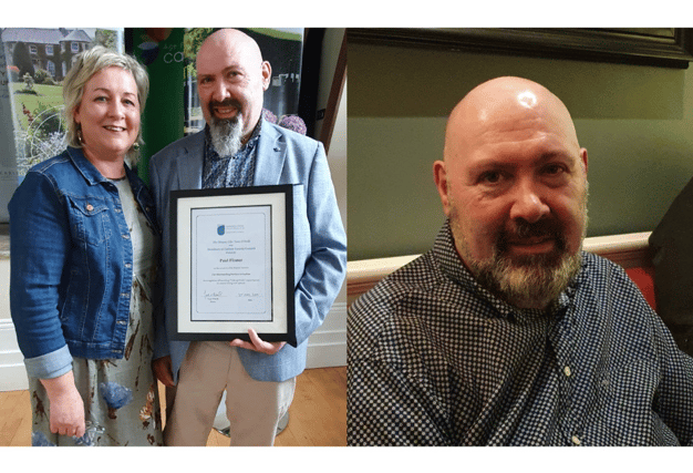 Paul Flinter and his wife Trish Doyle from Carlow