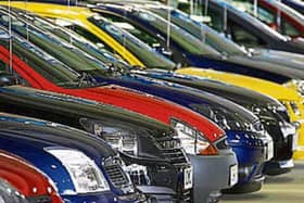 In the case of three-year-old vehicles (2019) the levels of vehicles offered for sale with finance outstanding is 32%.