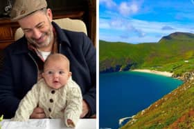 Jimmy Kimmel, host of Jimmy Kimmel Live on ABC, was in Mayo and Ireland last week