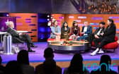 Graham Norton and his guests on Friday night's show. Photo: Matt Crossick/PA Media