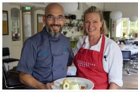 Caolán Prendergast and Rachel Allen