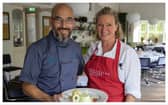 Caolán Prendergast and Rachel Allen