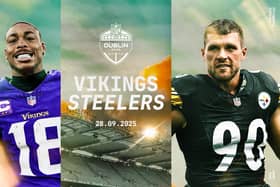 The new partnership will see Virgin Media Television broadcast all six 2025 International Games in Europe including the historic clash between the Pittsburgh Steelers and Minnesota at Croke Park
