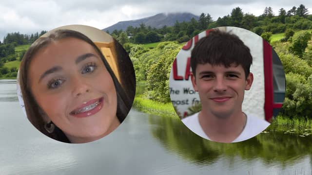 The quick actions of Caitlin McFadden and Matthew Corr and another person prevented a tragedy from occurring in Lough na Tooey last Saturday afternoon