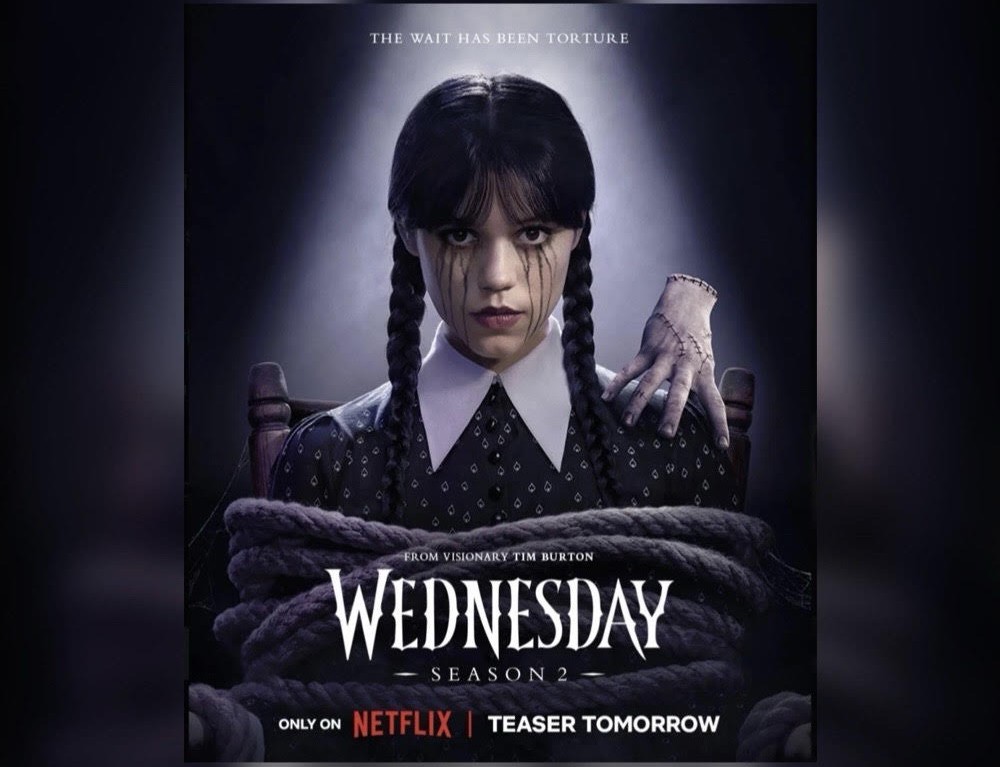 Promotional photo for Wednesday Season 2