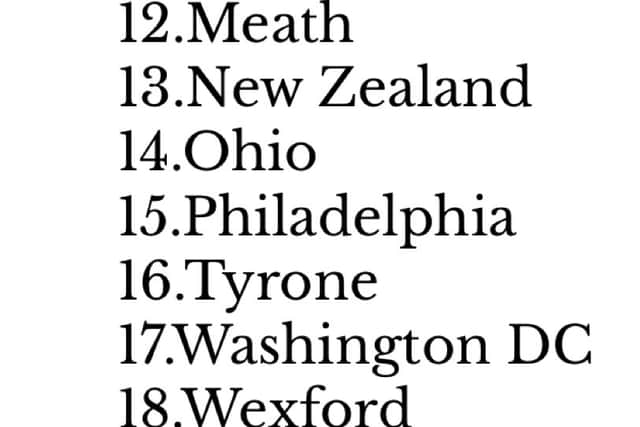 Night one of interviews will feature 18 of the Roses with the running order being confirmed as: