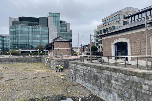 Four fire engines, a foam tender and water tanker attended the scene as part of the multi-agency response, and members of the Gardai, Dublin Fire Brigade and Luas operators Transdev were assessing the damage on Wednesday.