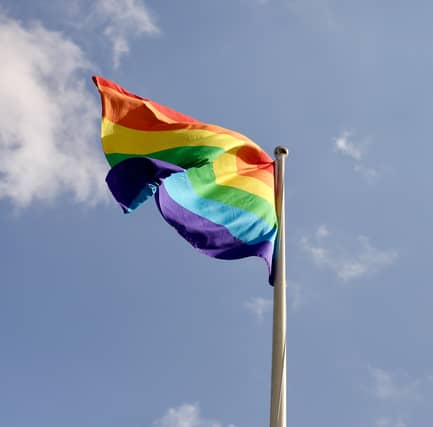 The Pride flag