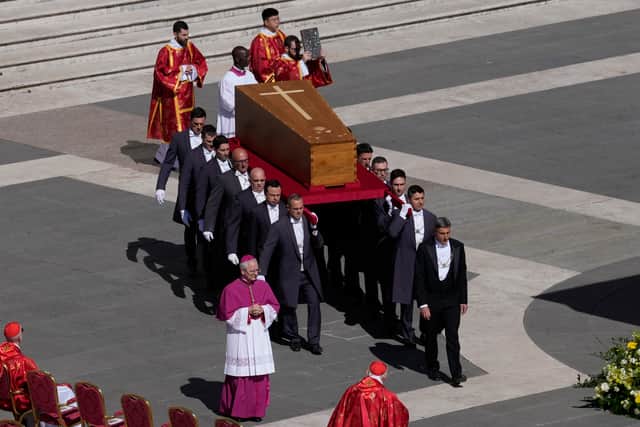A group of young women from Scotland told how they travelled to Rome for Pope Francis’s funeral to “celebrate a great leader”.