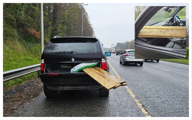 SHOCKING: 'Dangerously loaded' car seized with no number plate and more