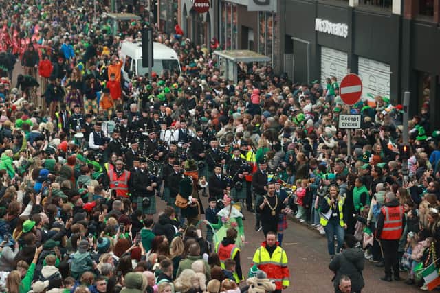 The large crowds enjoyed a spectacular showcase of music, dance and street theatre.