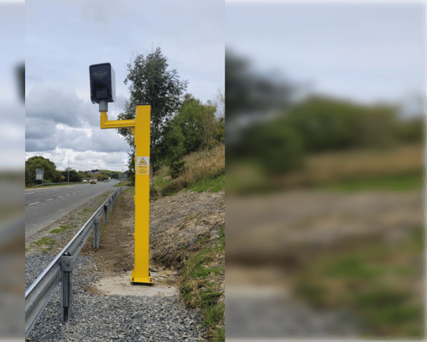 A static speed safety camera (File Photo)