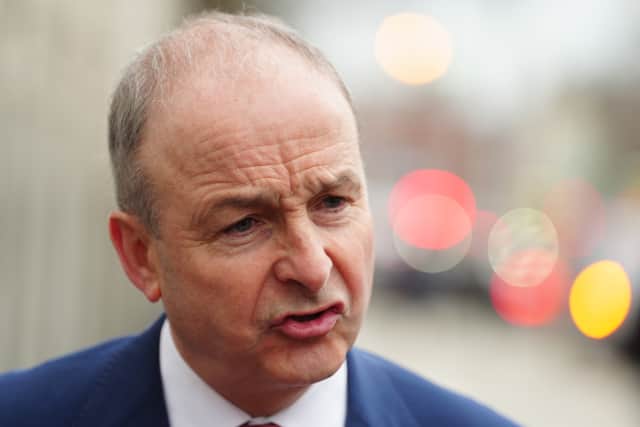 In response to Ms McDonald, Taoiseach Micheal Martin said there has been progress on housing since 2020.