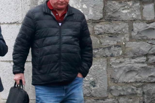 “I’m the chairman of a football club. I’m after being disgraced (by being barred). It spread like wildfire,” said Mr Kelly (pictured below).