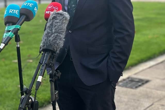 Simon Harris said there had been “an undertone” of sexism in relation to criticism of Ms McEntee, and said she had highlighted domestic, sexual and gender-based violence more than any other justice minister.