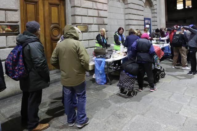 The byelaw would prohibit charitable groups from setting up services, including hot food, to people on the city’s streets.