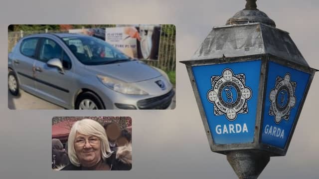 In an update, issued this New Year's Eve, gardai said they are particularly interested in establishing the movements of a silver 08G-registered Peugeot 207