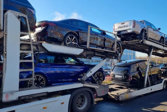 A total of 23 vehicles were seized along with €400,000 in cash. A number of accounts at different financial institutions have been frozen.