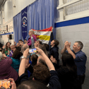 Jennifer Murnane O'Connor celebrating