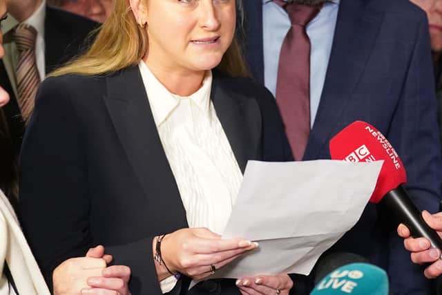 The Irish sports star previously told the court he had consensual sex with Ms Hand in a penthouse at the Beacon Hotel.