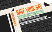 The General Election will take place on Friday, November 29