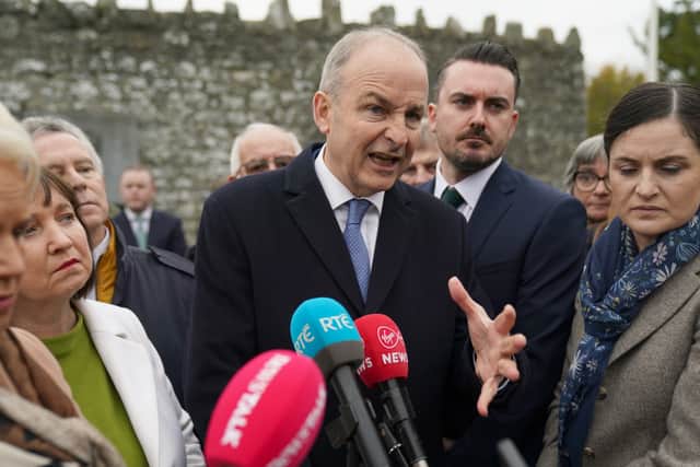 Mr Martin added: “Particularly when they want to crucify the first-time buyer as the main opposition party wants to, or indeed undermine the Land Development Agency, which we legislated for in the lifetime of this government.”