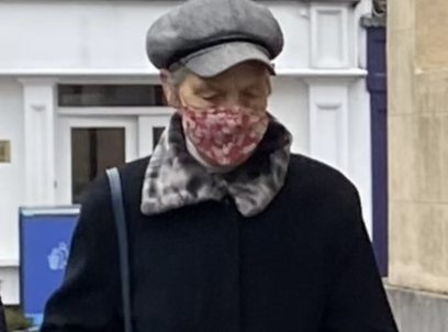 Margaret Bergin on her way into Portlaoise Court