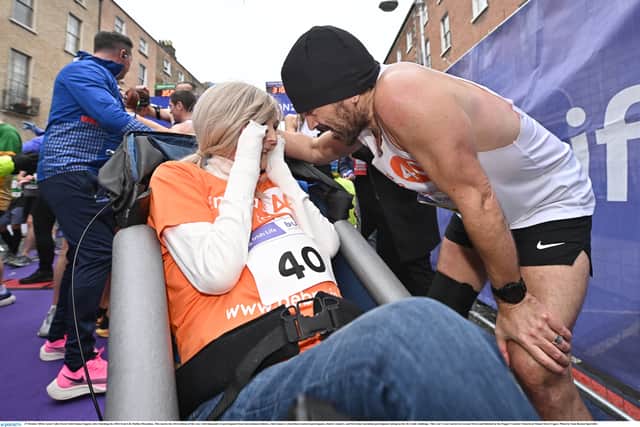 “This was a dream come true for me and I want to thank Colin, who has been the most supportive, generous and loyal friend I could wish for,” she said.