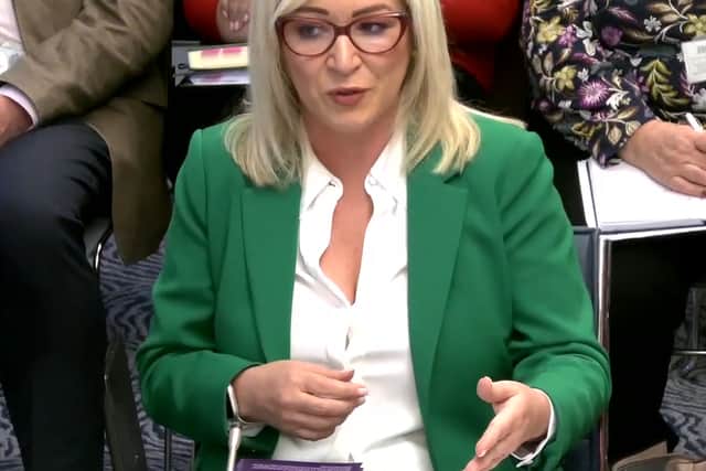 “Let that be a lesson for us all. We are not in politics to advance ourselves or this party, we are in politics because we care about Northern Ireland and its people.”