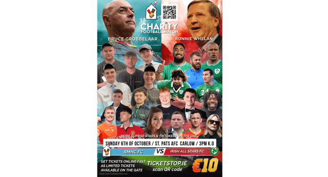 The match is set to take place on the 6th of October with kickoff at 3pm