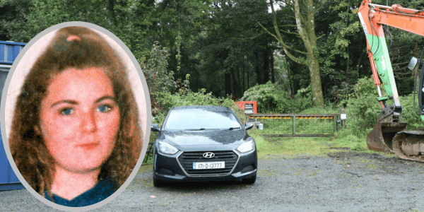 The scene at  Ballybobaneen Forest and (inset) Arlene Arkinson. Photo: Joe Boland (North West Newspix)