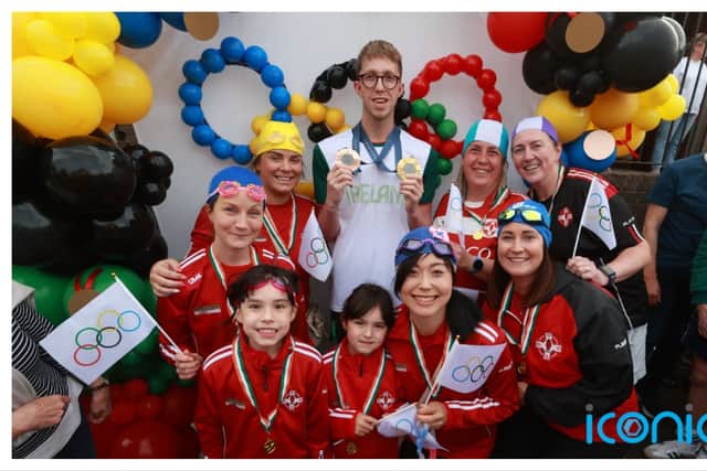 Asked how local supporters have reacted to him, the Co Armagh swimmer said: “They’ve been saying congratulations and ‘I remember when you used to altar serve here’ and stuff like that.”