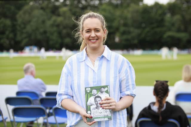Several hundred attended the first day’s play at Stormont, including Northern Ireland’s First Minister Michelle O’Neill and deputy First Minister Emma Little-Pengelly.
