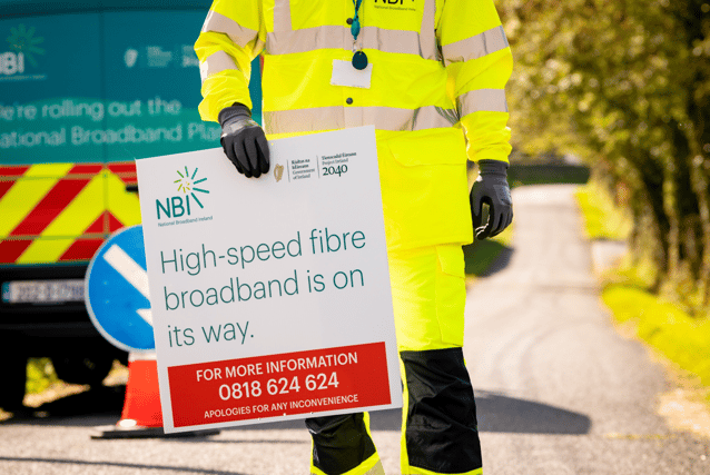 Almost 5,000 premises in County Carlow can avail of the high-speed connection today
