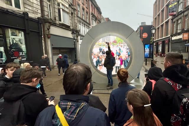 Dublin City Council said a “preferred solution” involving blurring proved to be unsatisfactory and added that the portal would be switched off at 10pm on Tuesday.