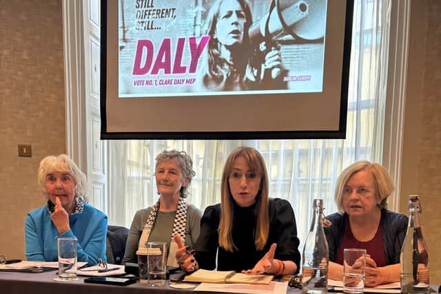 Ms McAliskey described Ms Daly as a “thorn in the side” of Europe.