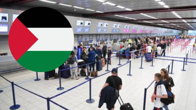 Zak Hania was reunited with family in Ireland after being blocked from leaving Gaza last year
