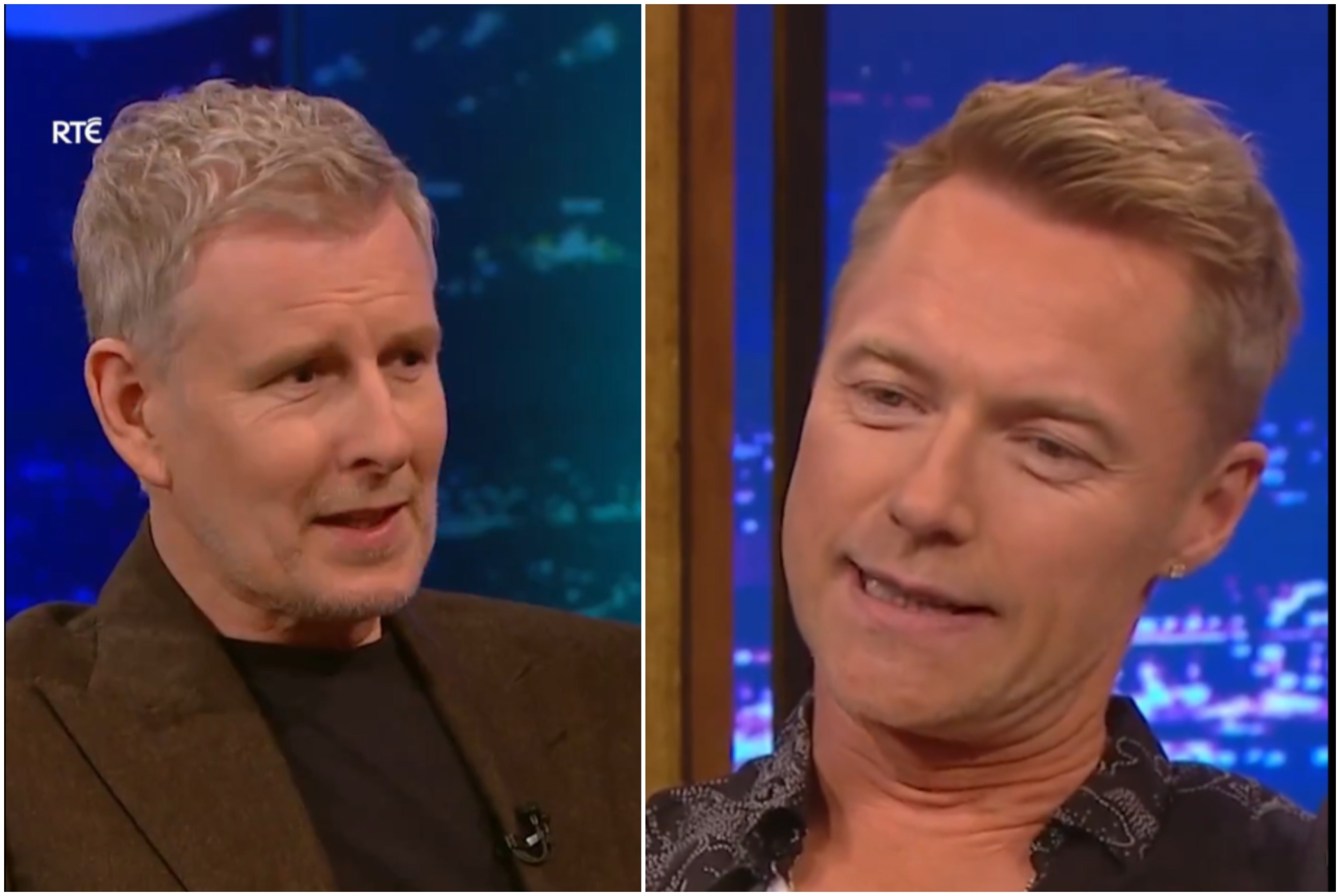 WATCH: Ronan Keating comment on Louis Walsh shocks RTE Late Late Show viewers