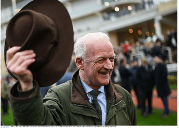 Willie Mullins at Cheltenham 2024, Photo: Sportsfile