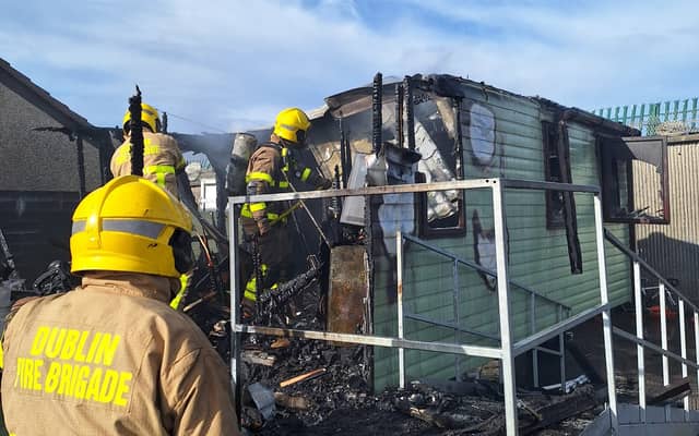 Picture via Dublin Fire Brigade on X