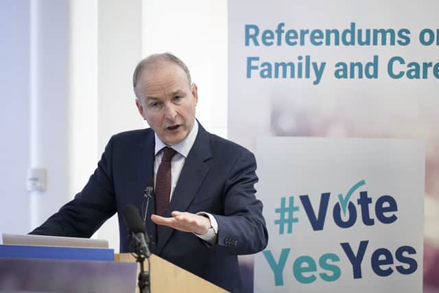 The first is on whether the constitution should be changed to extend the definition of “family” beyond only those based on marriage to include “durable” relationships.