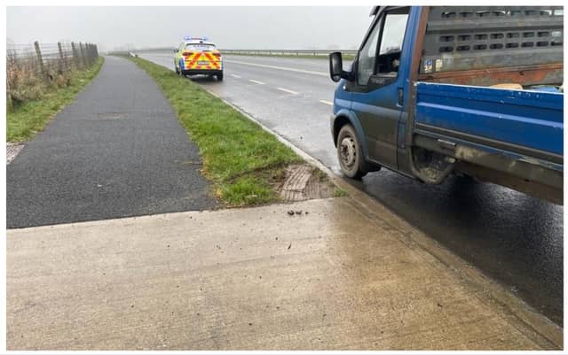 PICTURE: X/@GardaTraffic