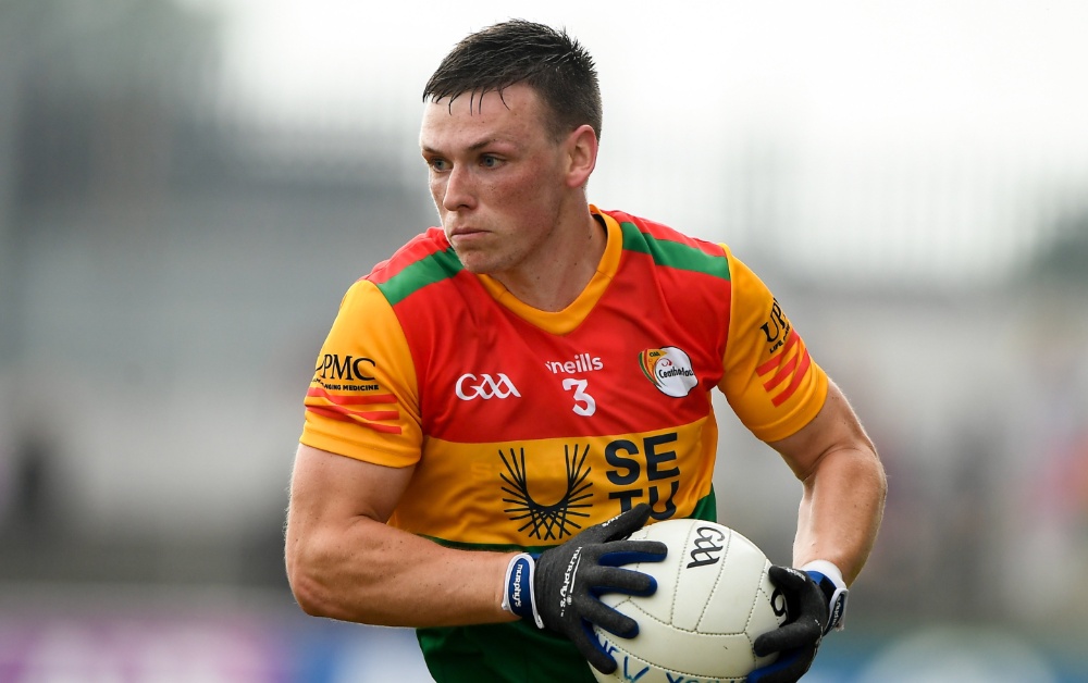 Carlow GAA's Mikey Bambrick in June 2023. Photo by Matt Browne/Sportsfile