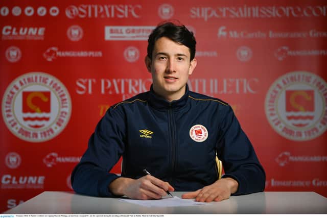 Premier Division club St Patrick's Athletic have announced the loan signing of Liverpool goalkeeper Marcelo Pitaluga ahead of the 2024 League of Ireland season.