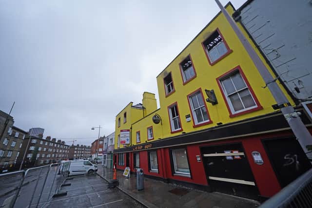 It was one of a series of recent incidents of criminal damage at properties that have been earmarked as accommodation for refugees or asylum seekers.