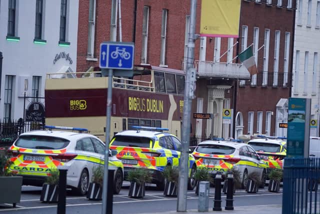 A five-year-old girl underwent emergency treatment for serious injuries.