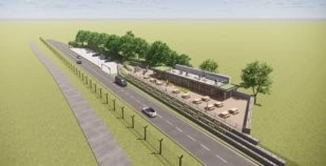 An artists impression of the proposed viewing platform at Dublin Airport PICTURE: Dublin Airport (via X)