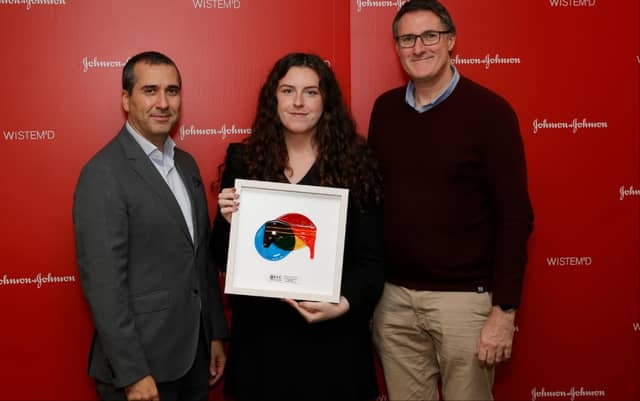 Student Chloe Cody from Carlow receives scholarship at Women in STEM Awards