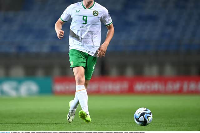 Ferguson, who has been capped eight times for Stephen Kenny's side to date, found the net on three occasions for the Boys in Green since his senior international debut against Norway this time last year.