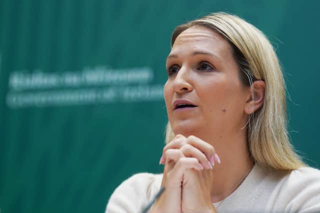 Speaking at a post-Budget press conference on Wednesday, Minister for Justice Helen McEntee said one person had been arrested during the security operation.